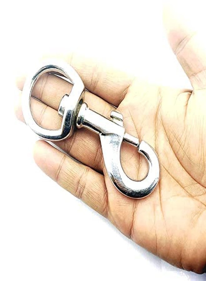 KsPups Swivel Snap Hooks I Metal Heavy Duty I Eye Clasp Multipurpose- Best for Spring Pet Buckle I Key Chain for Linking Dog Leash Collar I DIY Project I Pack of 2 I - Image 2